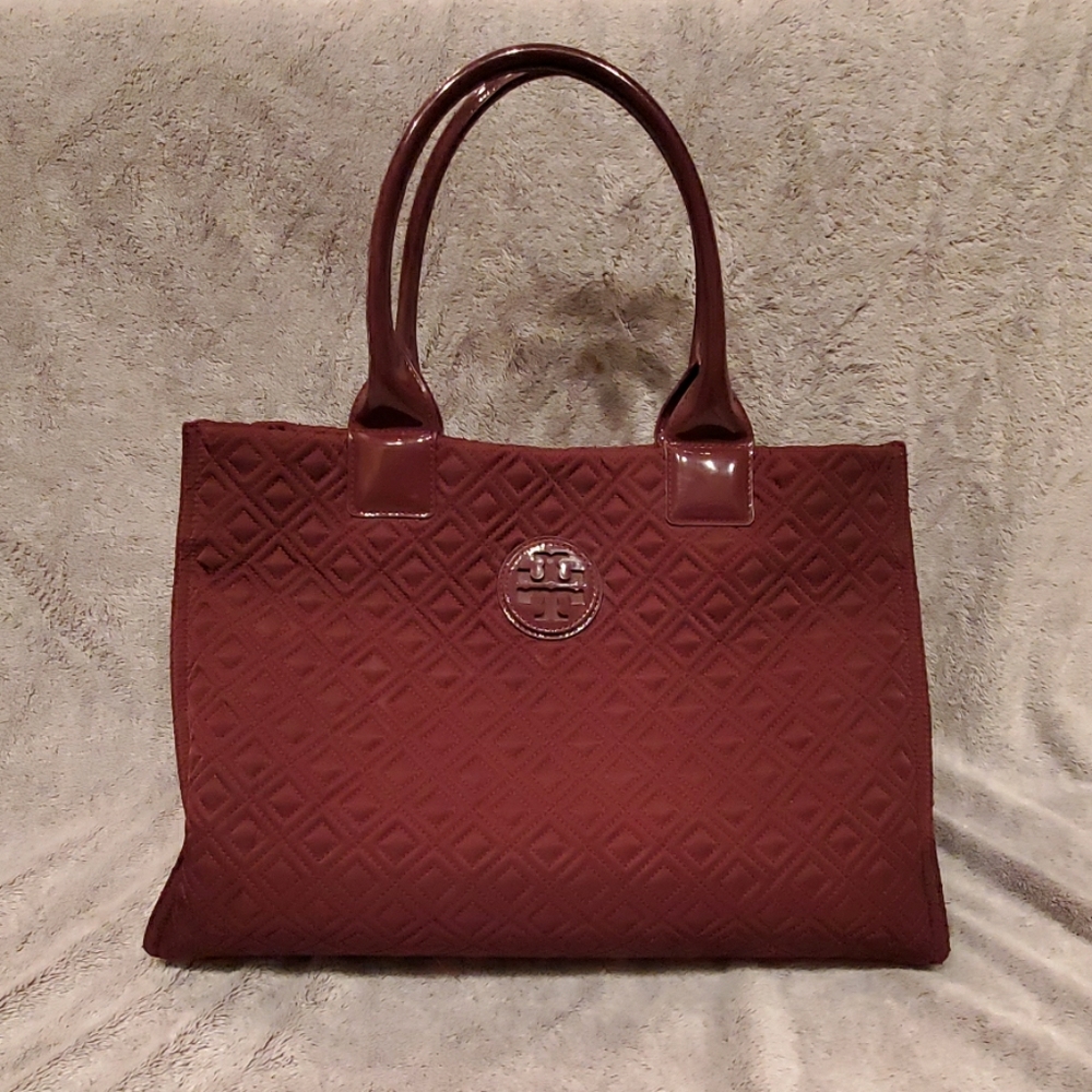 Tory Burch Quilted Ella Tote
